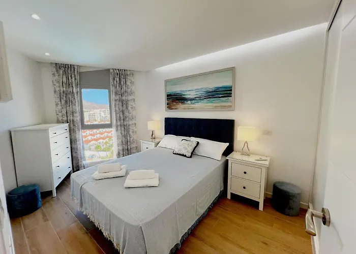 Panoramic & Sea View In Playa De Americas, Tenerife South Apartamento