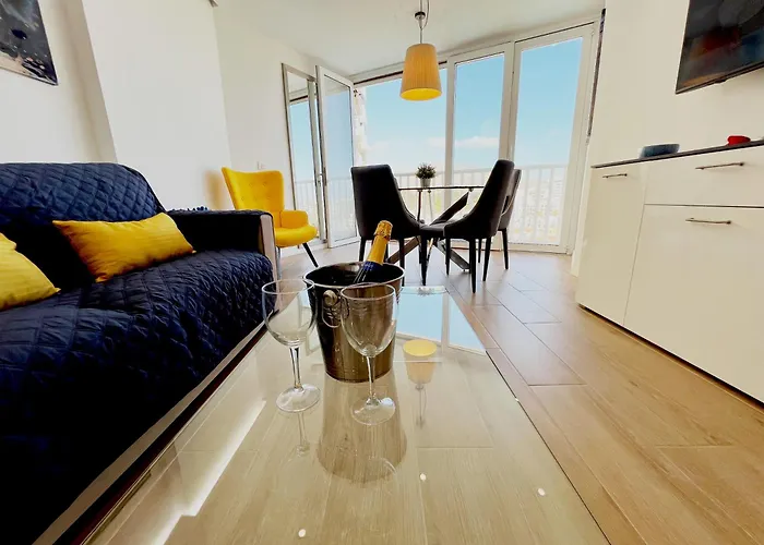 Panoramic & Sea View In Playa De Americas, Tenerife South Apartamento