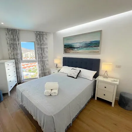 Panoramic & Sea View In Playa De Americas, Tenerife South Lägenhet *