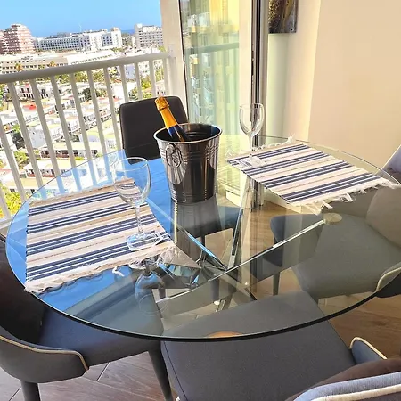 Panoramic & Sea View In Playa De Americas, Tenerife South * Playa de las Americas (Tenerife)