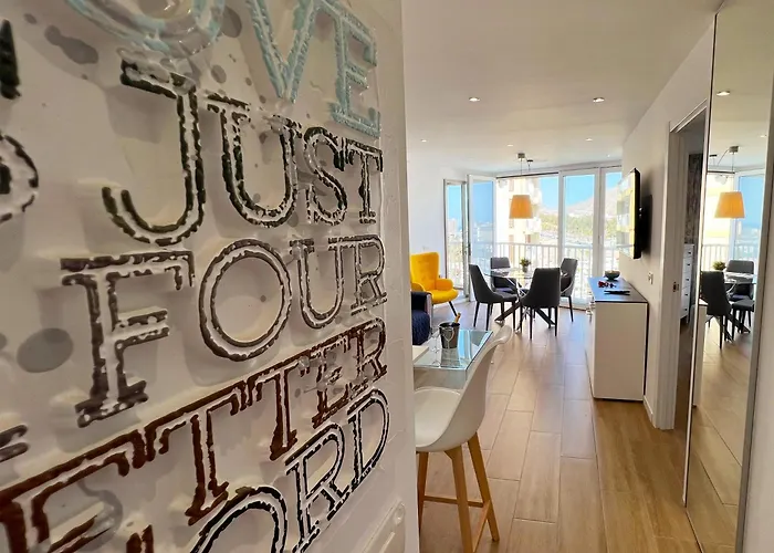 Panoramic & Sea View In Playa De Americas, Tenerife South Appartement *
