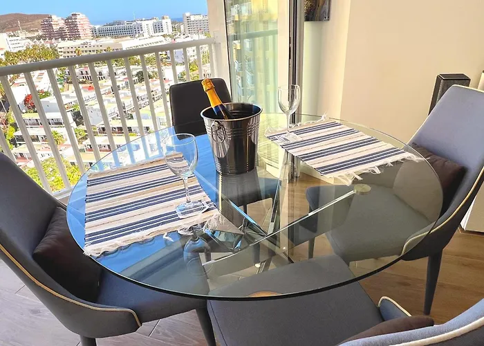 Panoramic&sea View In Playa De Américas, Tenerife South * Playa de las Americas (Tenerife)