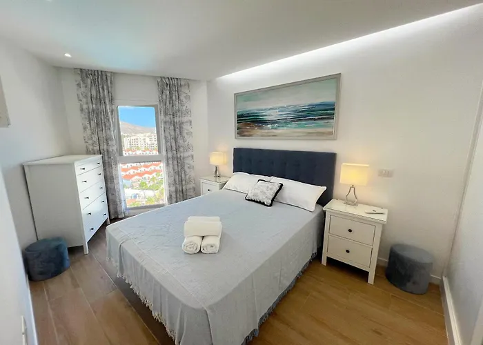 Panoramic & Sea View In Playa De Americas, Tenerife South Lägenhet *